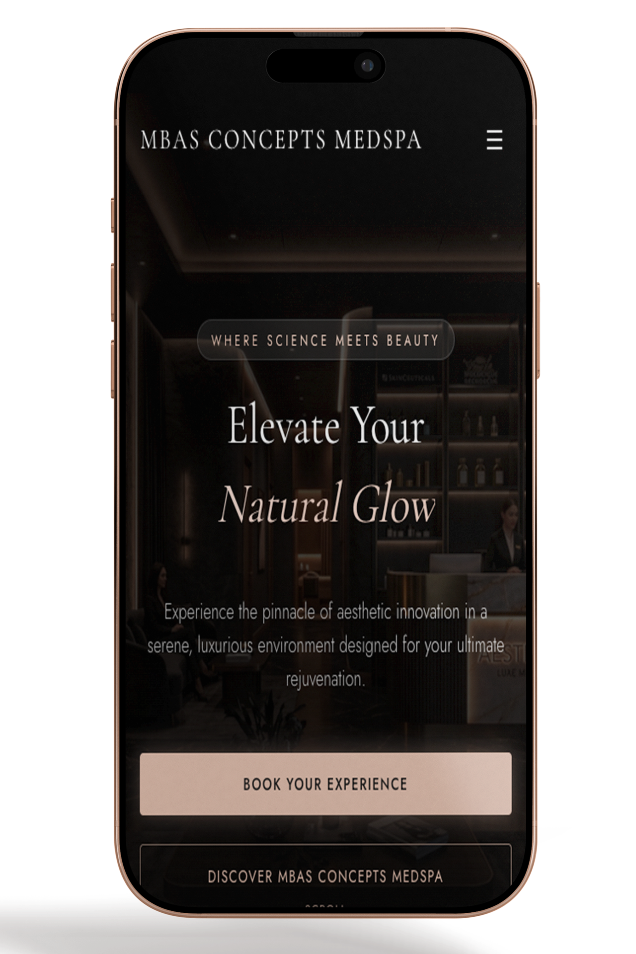 MBAS Concepts MedSpa phone preview